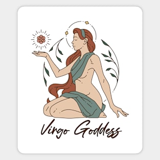 Virgo Goddess Magnet